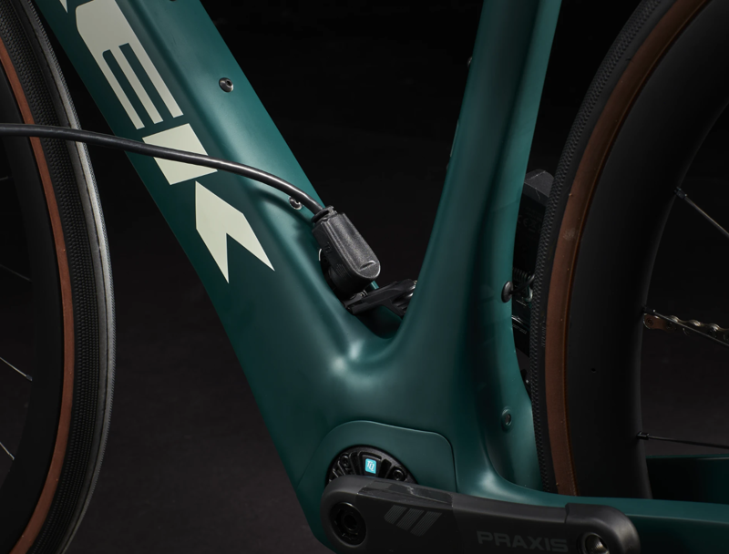Trek Domane+ SLR 6 Electric Carbon Road Bike 2023 in Juniper-5